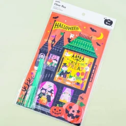 Halloween Ghost House Candy Bag - 4 pcs
