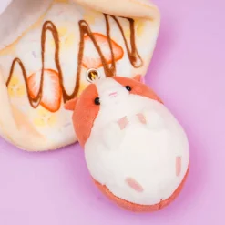 Hamster In Crepe Plushie Charm - Mini