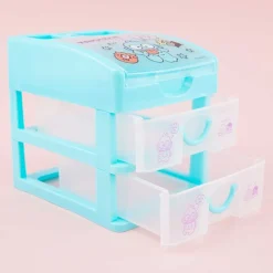 Hangyodon & Friends 2-Drawer Clear Chest Box