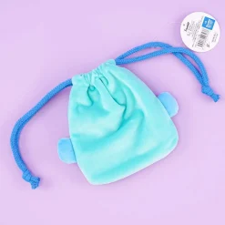 Hangyodon Die-cut Drawstring Pouch