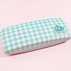 Hangyodon Gingham Rectangular Eyeglass Case