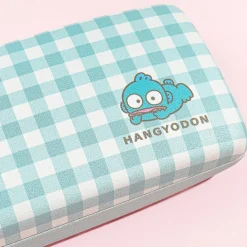Hangyodon Gingham Rectangular Eyeglass Case