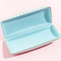Hangyodon Gingham Rectangular Eyeglass Case