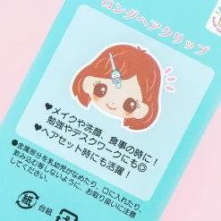 Hangyodon Glossy Long Hair Clip