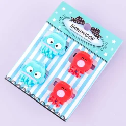 Hangyodon Hair Clips Set