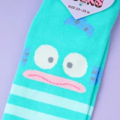 Hangyodon Peekaboo Striped Ankle Socks