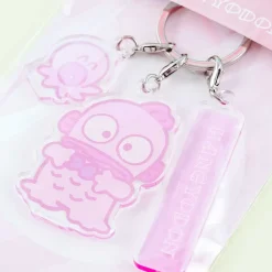 Hangyodon Pinky Triple Charm Acrylic Keychain