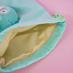 Hangyodon Plushie Head Drawstring Pouch