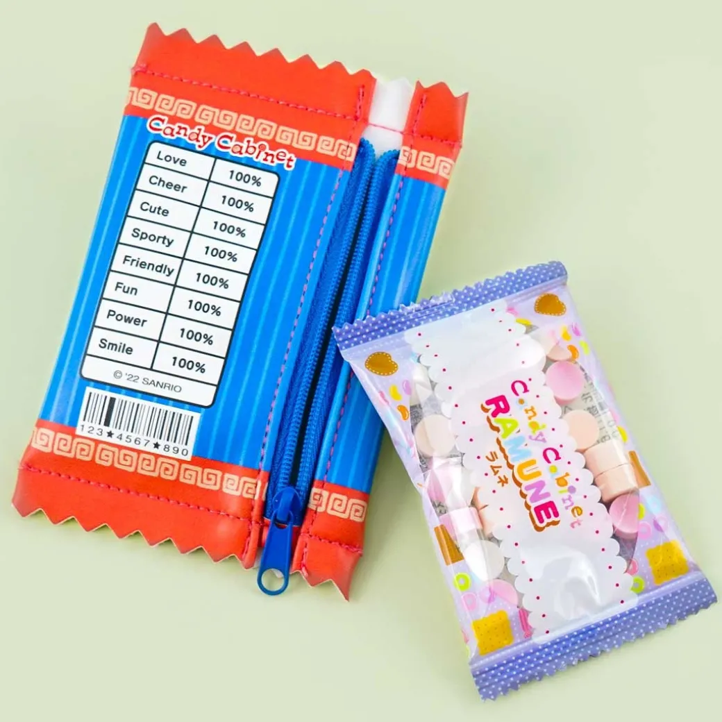 Hangyodon Pouch & Ramune Candy Set