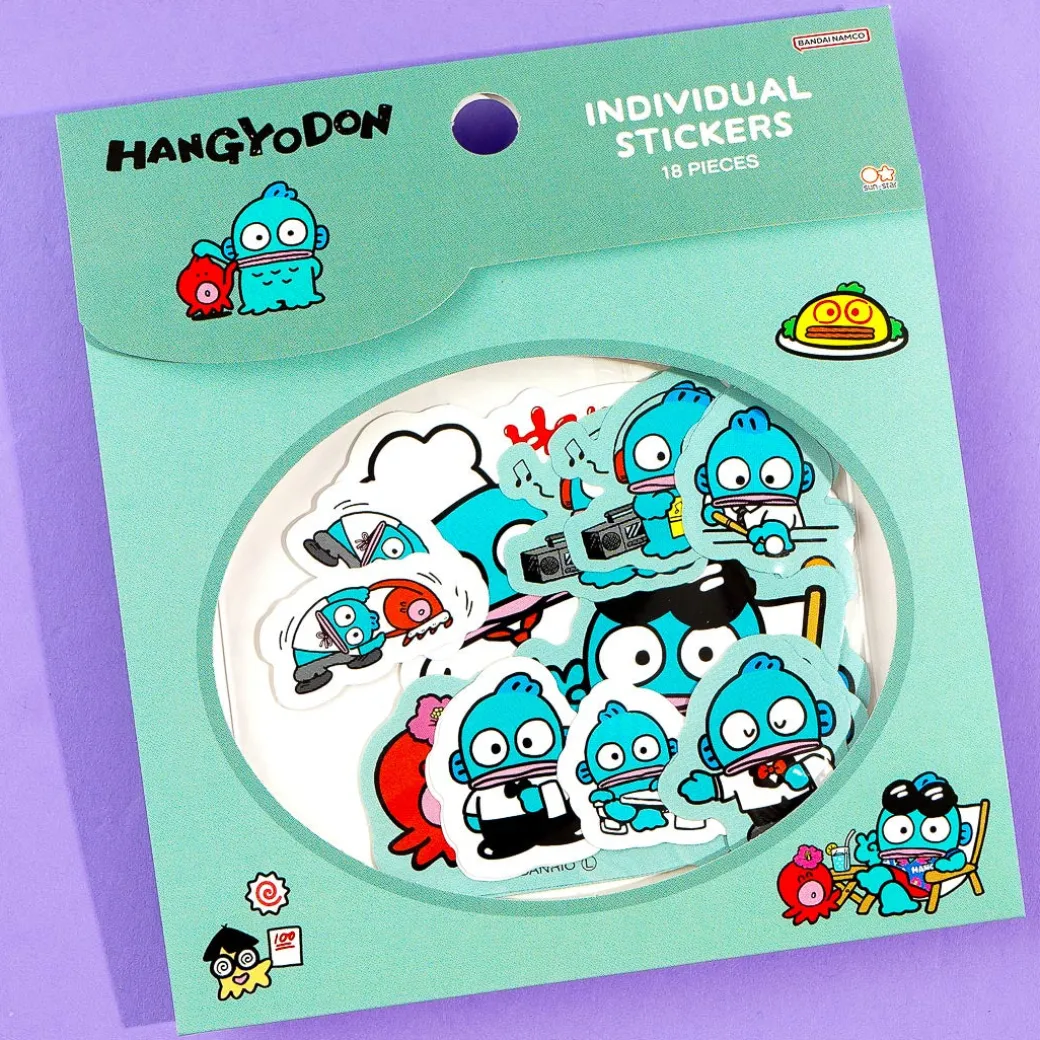Hangyodon Retro Sticker Flakes