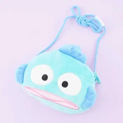 Hangyodon Soft Face Pouch With Neck Strap