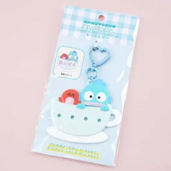 Hangyodon Teacup Heart Ring Custom Keychain