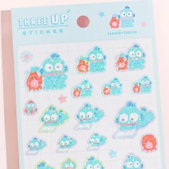 Hangyodon Three-Up Sparkling Sticker Sheet