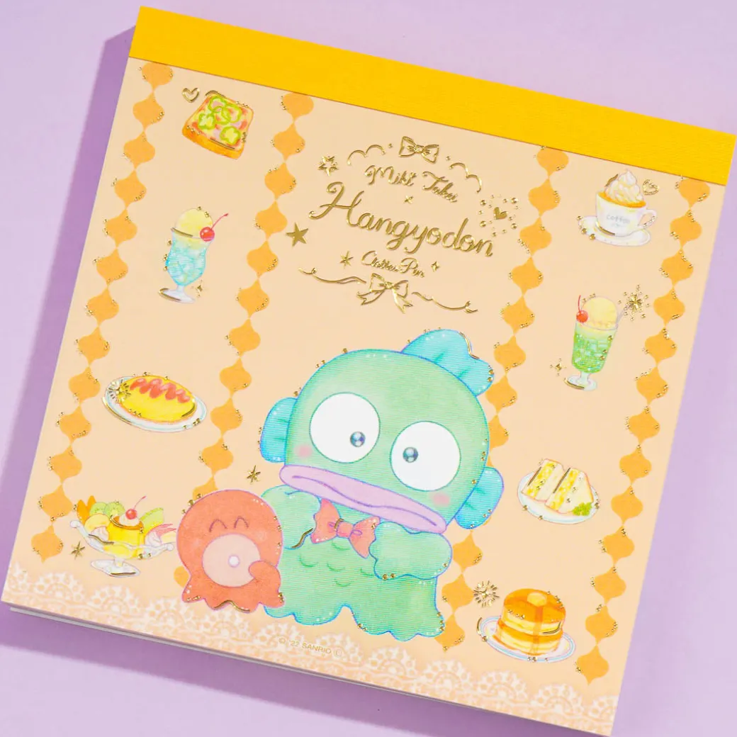 Hangyodon x Miki Takei Memo Pad