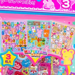 Happikawa Animal Friends Hologram Seal Stickers