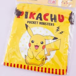 Happy Pikachu Drawstring Bag