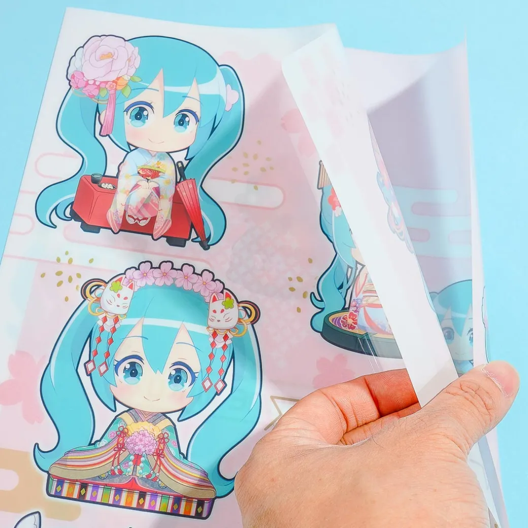 Hatsune Miku Kyoto Chibi Chara Clear Folder