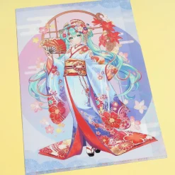 Hatsune Miku Kyoto Maiko Clear Folder