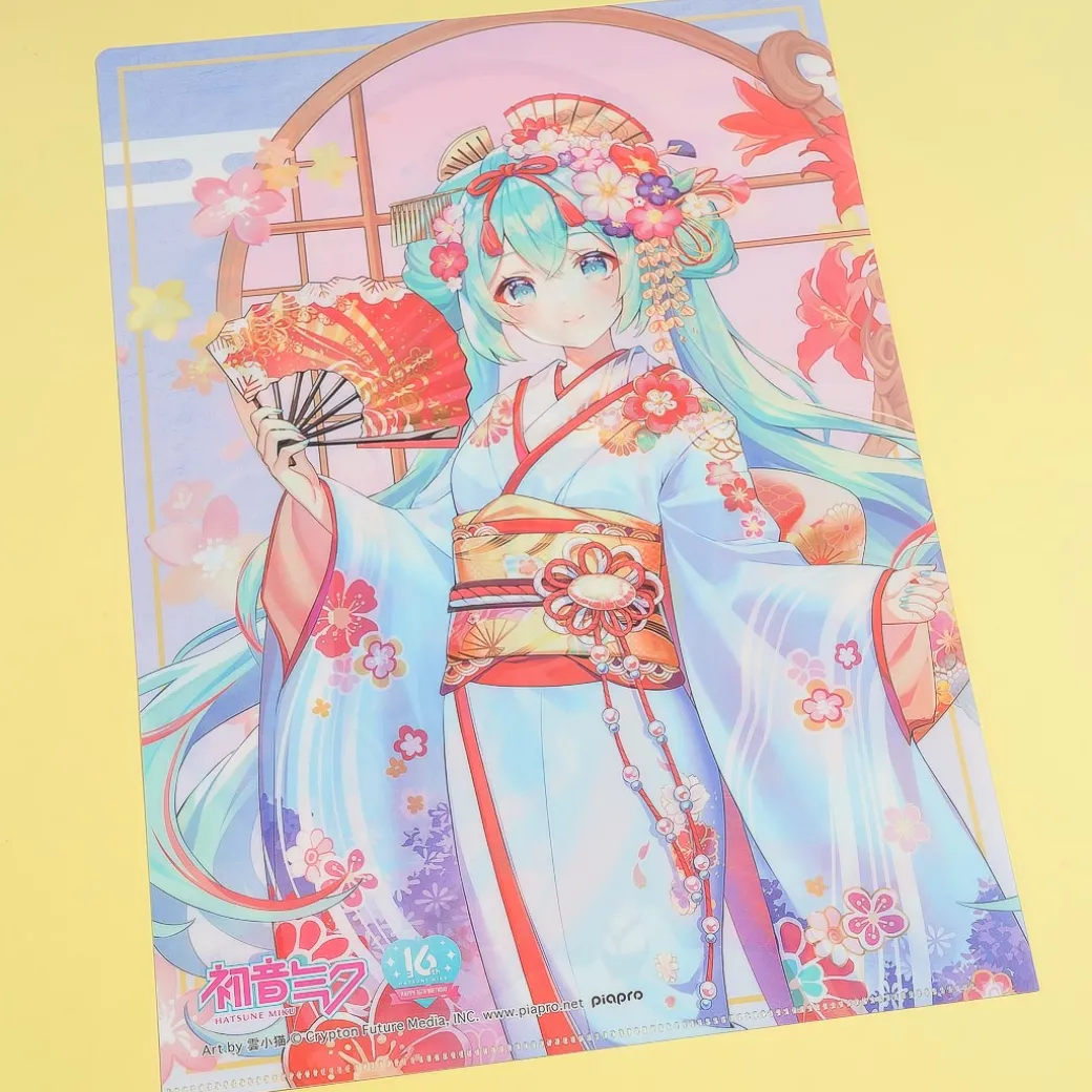 Hatsune Miku Kyoto Maiko Clear Folder