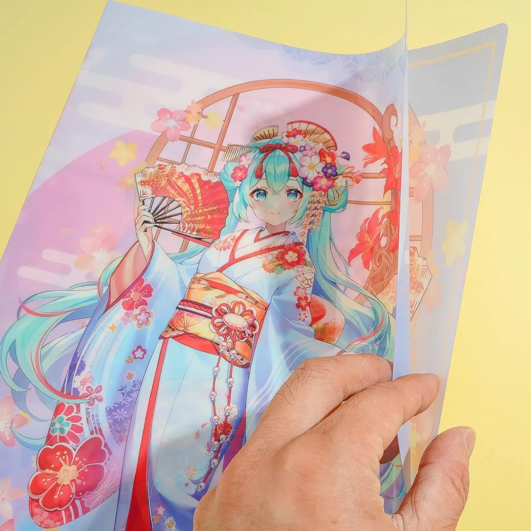 Hatsune Miku Kyoto Maiko Clear Folder