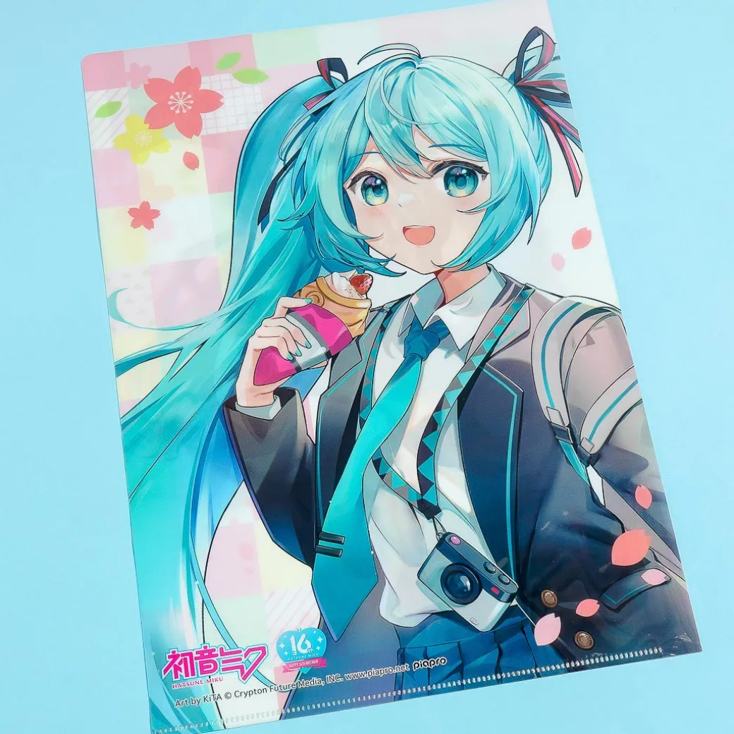 Hatsune Miku Kyoto School Trip Clear Folder