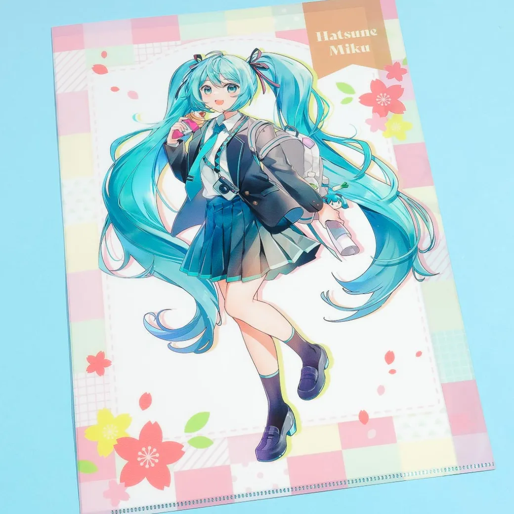 Hatsune Miku Kyoto School Trip Clear Folder