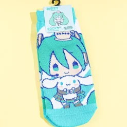 Hatsune Miku x Cinnamoroll Ankle Socks