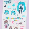 Hatsune Miku x Meiko Clear Stickers