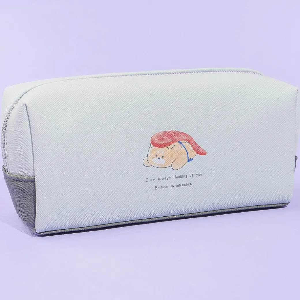 Heirrashai Sushi Animals Box Pencil Case