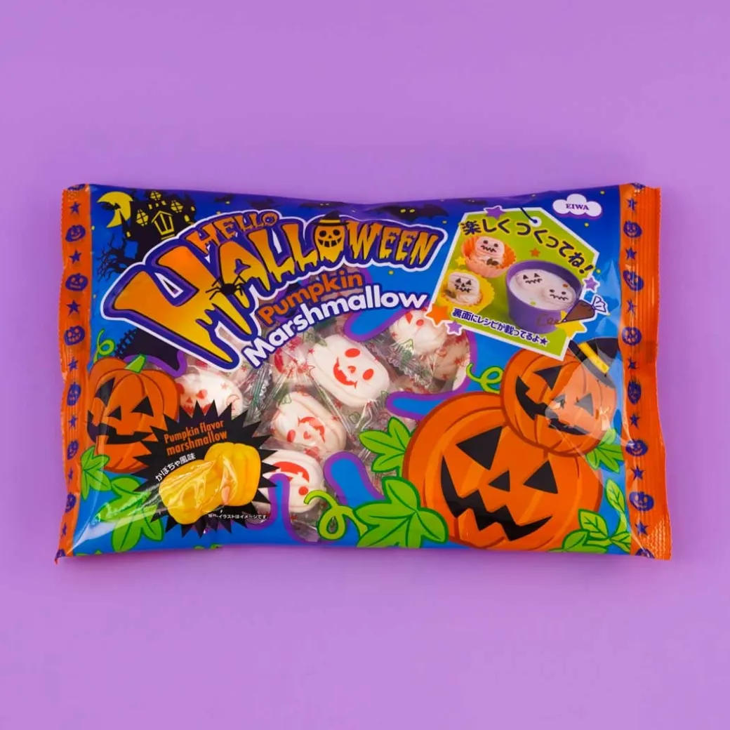 Hello Halloween Pumpkin Marshmallows Large Pack