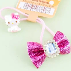 Hello Kitty & Glittery Jewel Bow Hair Tie