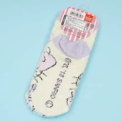 Hello Kitty & Hearts Fluffy Socks