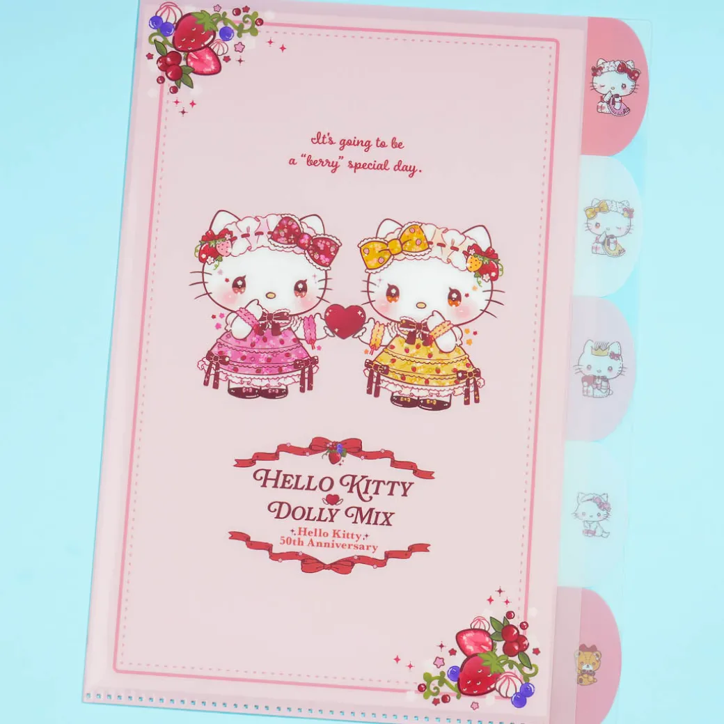 Hello Kitty & Hello Mimmy Strawberry A4 File Folder