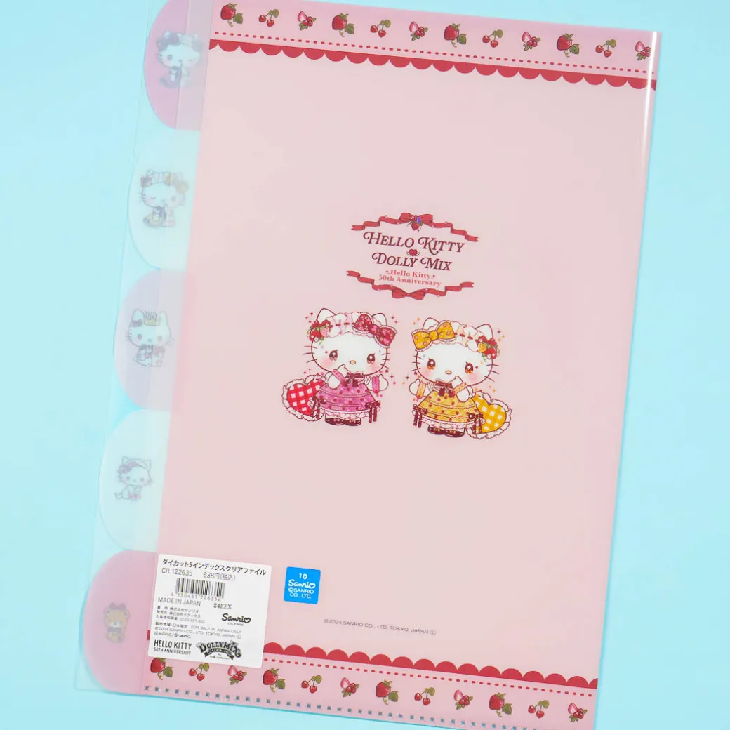 Hello Kitty & Hello Mimmy Strawberry A4 File Folder