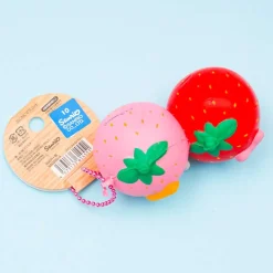 Hello Kitty & Mimi Twin Strawberry Squishy Charm
