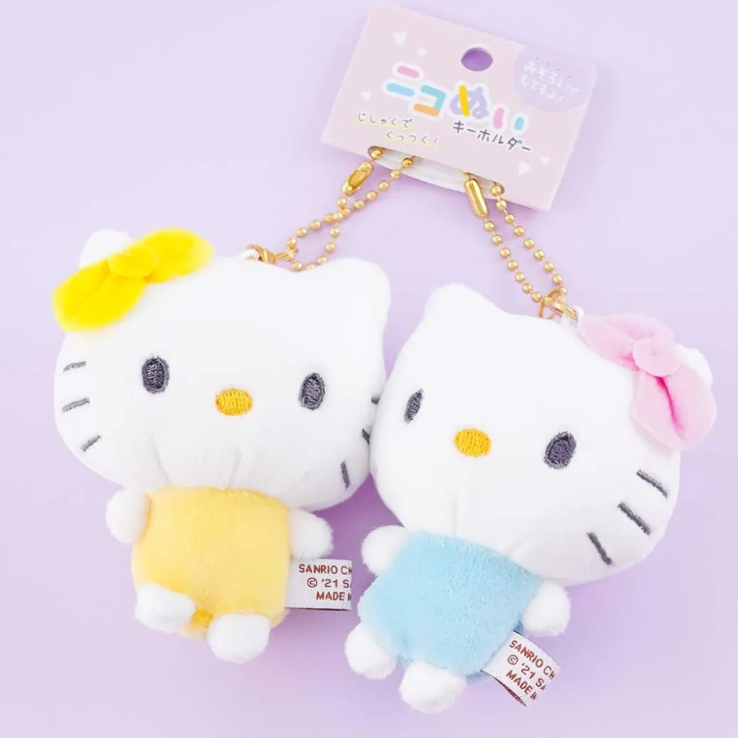Hello Kitty & Mimmy Magnetic Plushie Charm Set