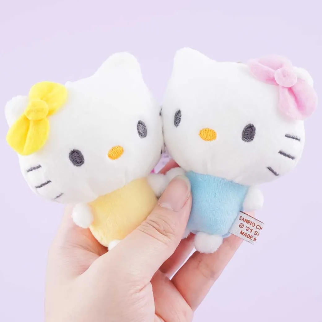 Hello Kitty & Mimmy Magnetic Plushie Charm Set