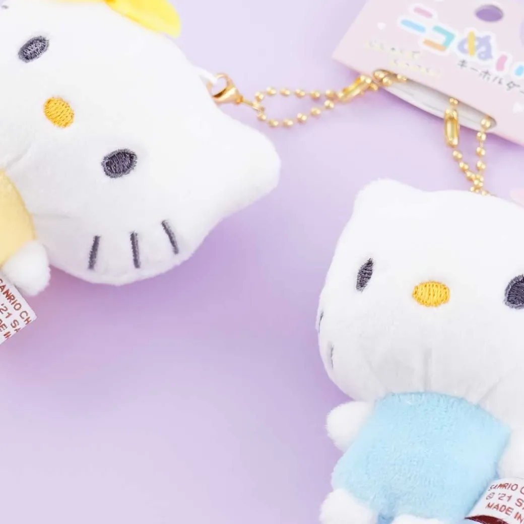 Hello Kitty & Mimmy Magnetic Plushie Charm Set