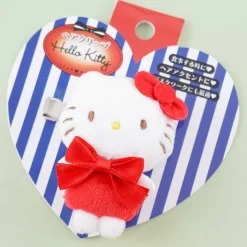 Hello Kitty & Ribbon Plushie Hair Clip