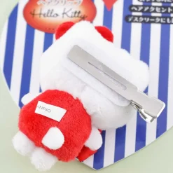 Hello Kitty & Ribbon Plushie Hair Clip