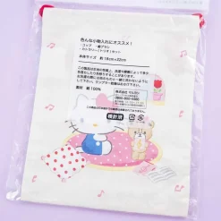 Hello Kitty & Tiny Chum Drawstring Pouch