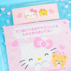Hello Kitty & Tiny Chum Glittery Clear Pouch