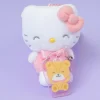 Hello Kitty & Tiny Chum Plush Charm With Acrylic Badge