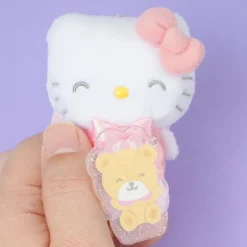 Hello Kitty & Tiny Chum Plush Charm With Acrylic Badge