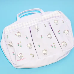 Hello Kitty & Tulips Multi-Pocket Handbag