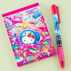 Hello Kitty & Tuxedosam Memo Pad & Ballpoint Pen Set