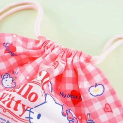 Hello Kitty Apple & Cinnamon Drawstring Lunch Bag