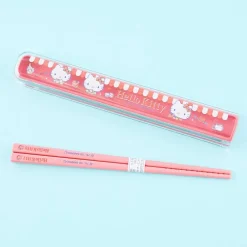 Hello Kitty Apple Cafe Chopsticks Set