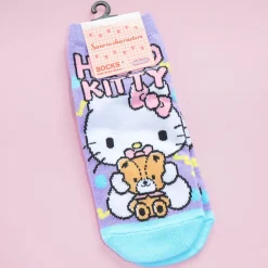 Hello Kitty Bear Hug Ankle Socks