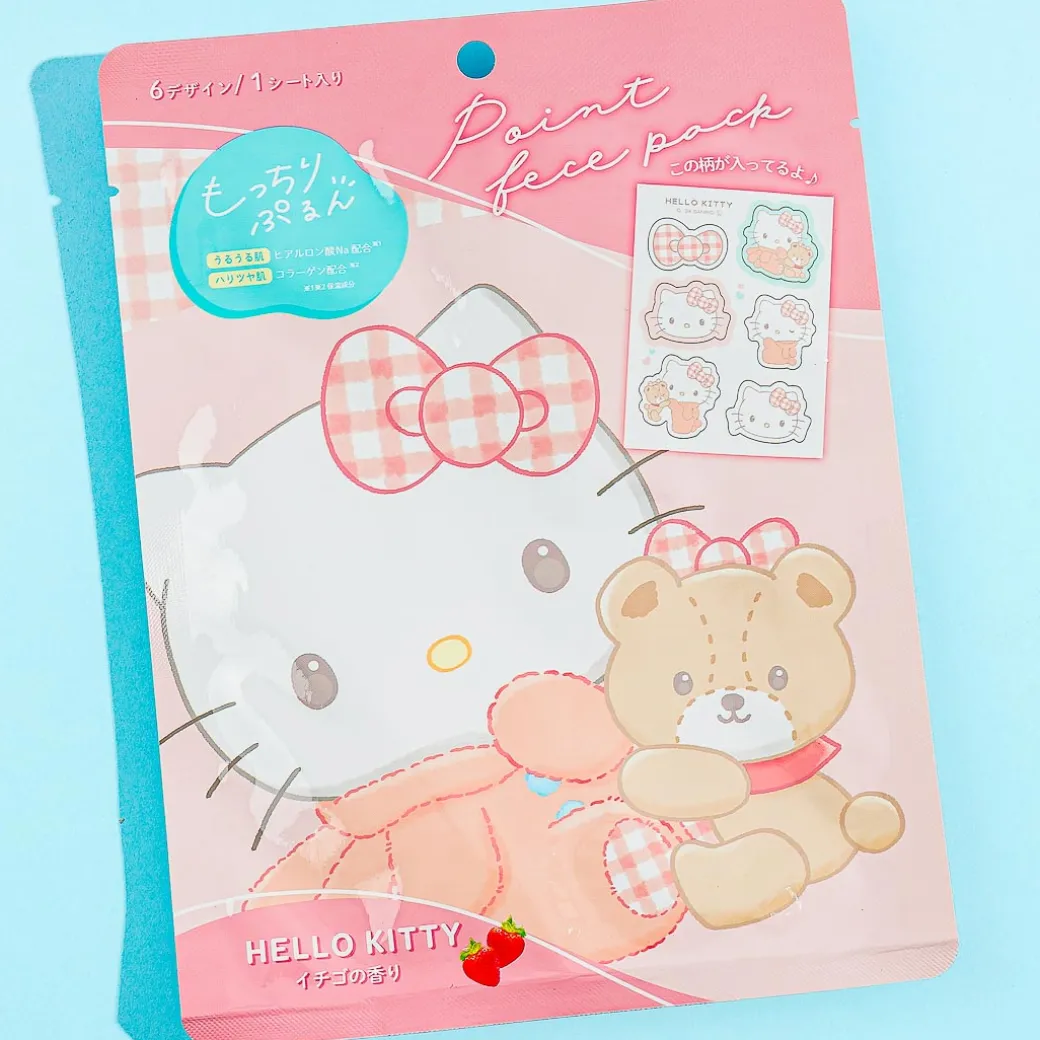 Hello Kitty Bear Point Face Pack